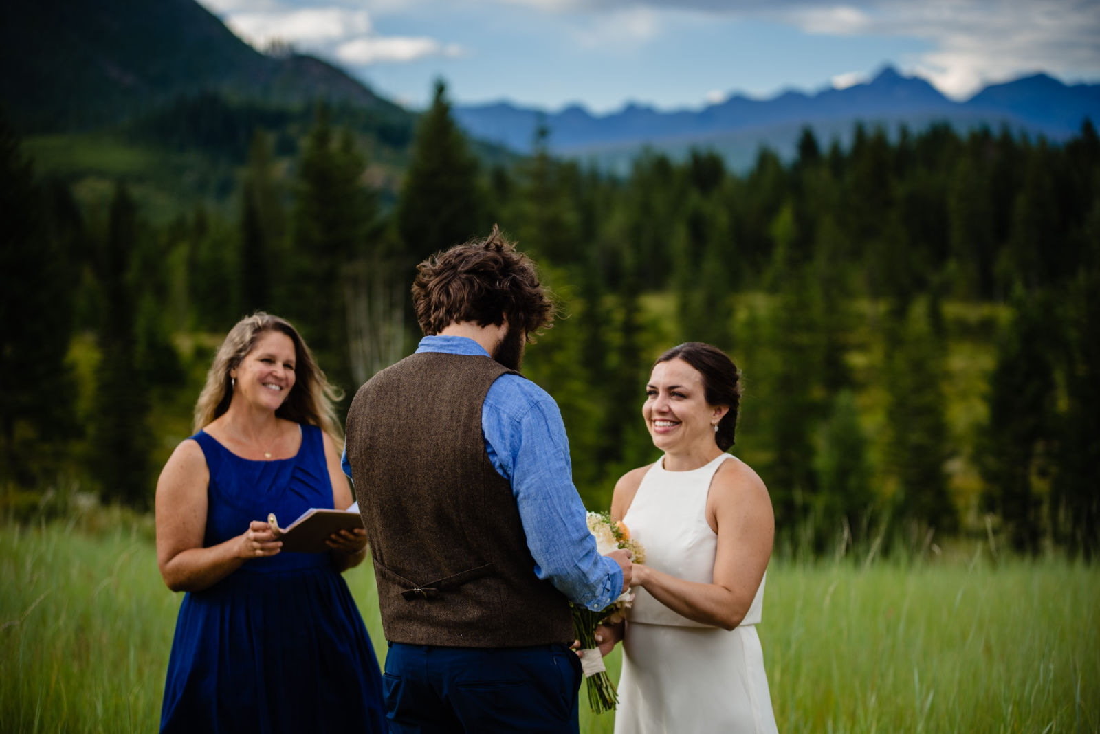 blue and green Montana elope